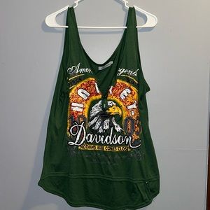 Harley Davidson PRINT (not brand) Tank